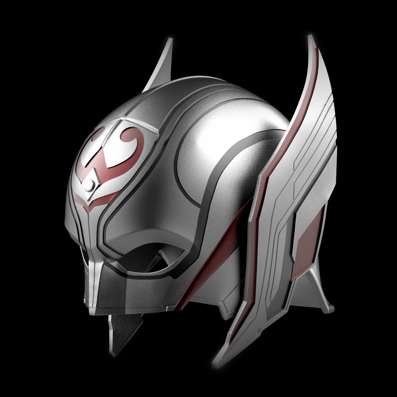 Lady Thor Helmet From Thor Love and Thunder 3D File STL 3d model