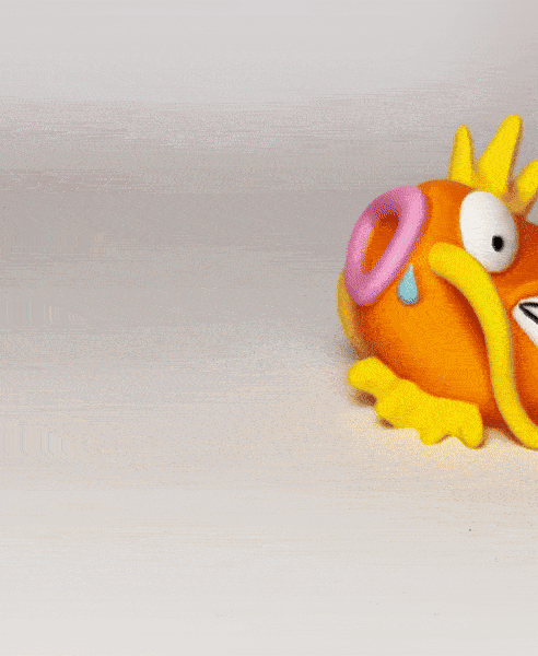 Silly Pokèmon Magikarp 3d model