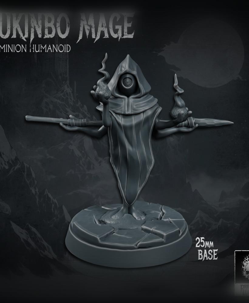 Yukinbo Mage 02 (25mm Base) 3d model