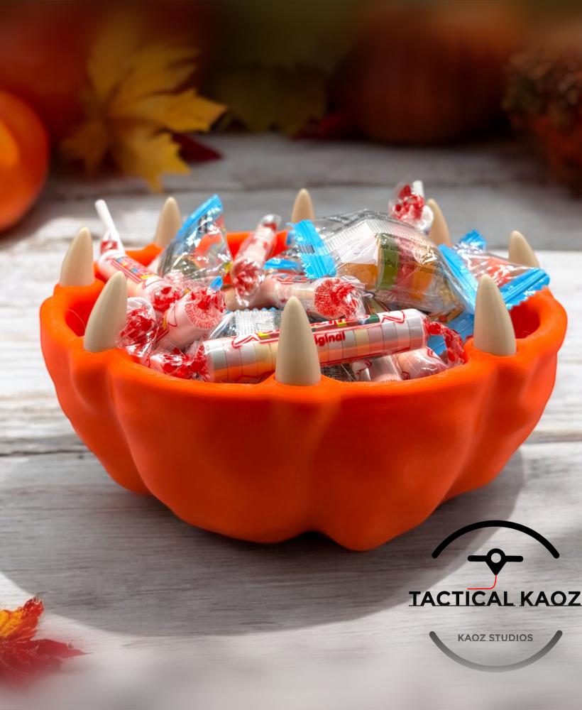 Fang-tastic Halloween Candy Bowl 3d model