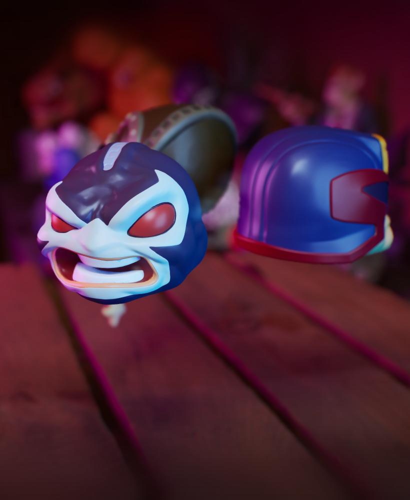 Li'l Bane Head - #MASKtober Fanart 3d model