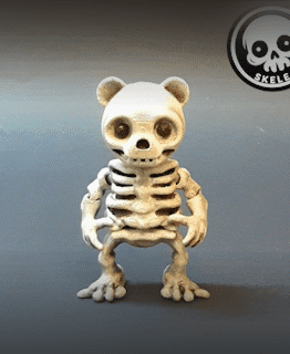 Flexi Skeleton Panda  3d model