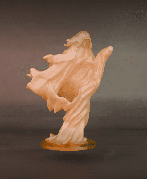 Halloween Wind Ghost 3d model