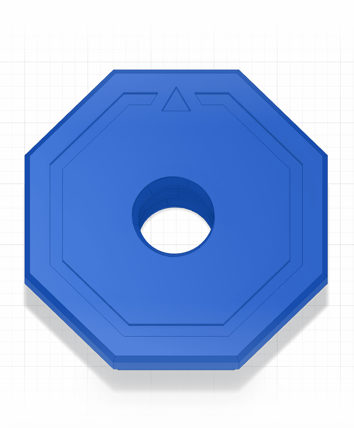 Weight-Bearing Directional Snap With Small Thread 3d model