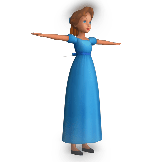 Neverland Wendy 3d model