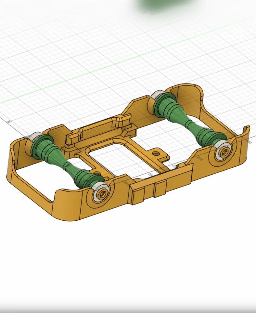 Modular Spool Holder (1kg Space Saver) 3d model