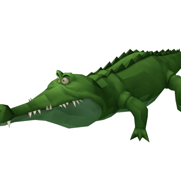 Peter Pan Alligator 3d model