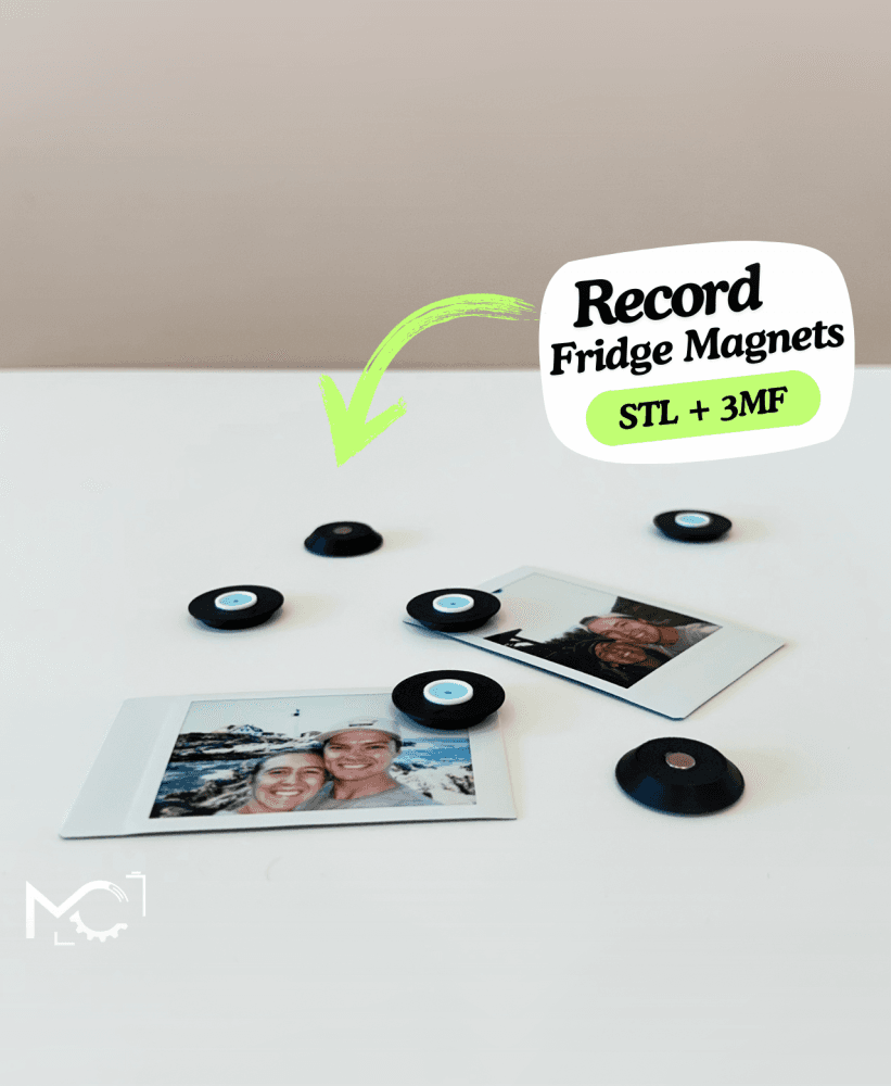 RecordFridgeMagnet 3d model