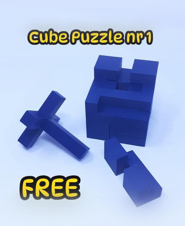 Cube Puzzle Nr 1 3d model