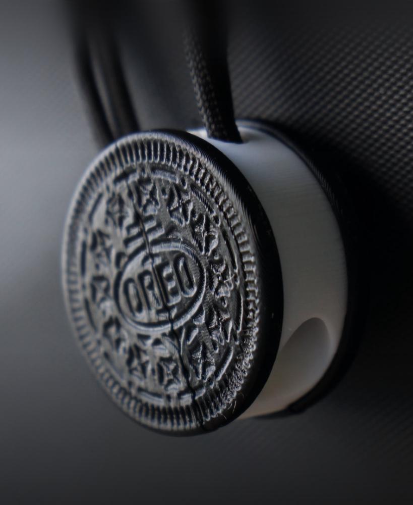 Zipper Pull - Oreo 3d model