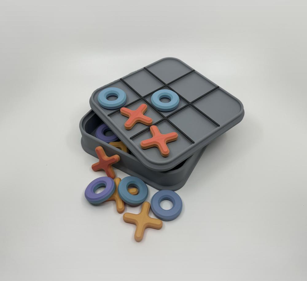 Tic Tac Toe Game Box 3d model