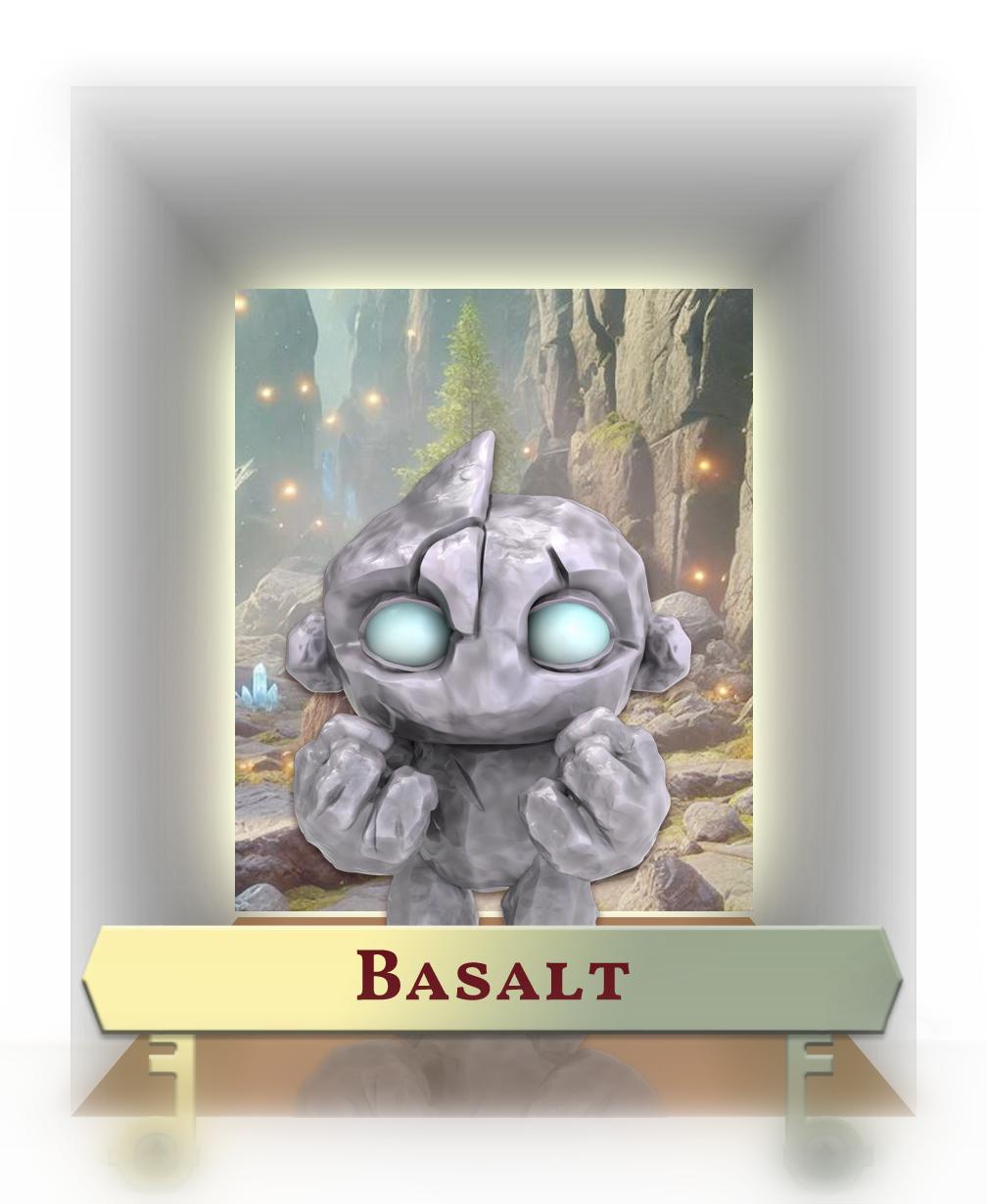 Basalt 3d model