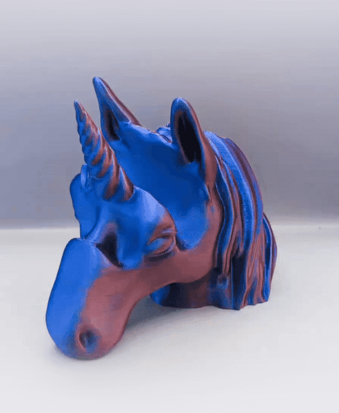 Unicorn Glasses Holder 3d model