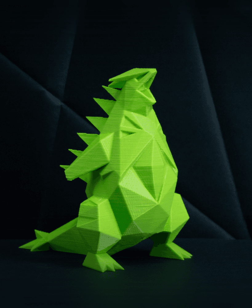 Tyranitar Low Poly 3d model