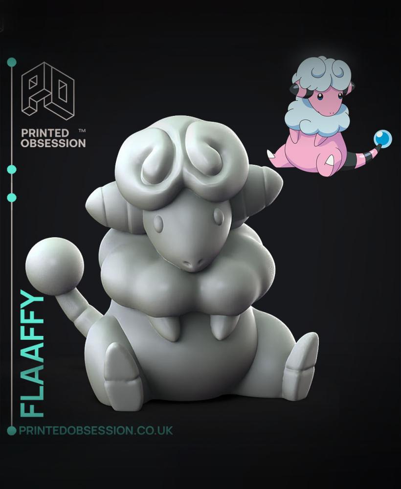 Flaaffy - Pokemon - Fan Art 3d model