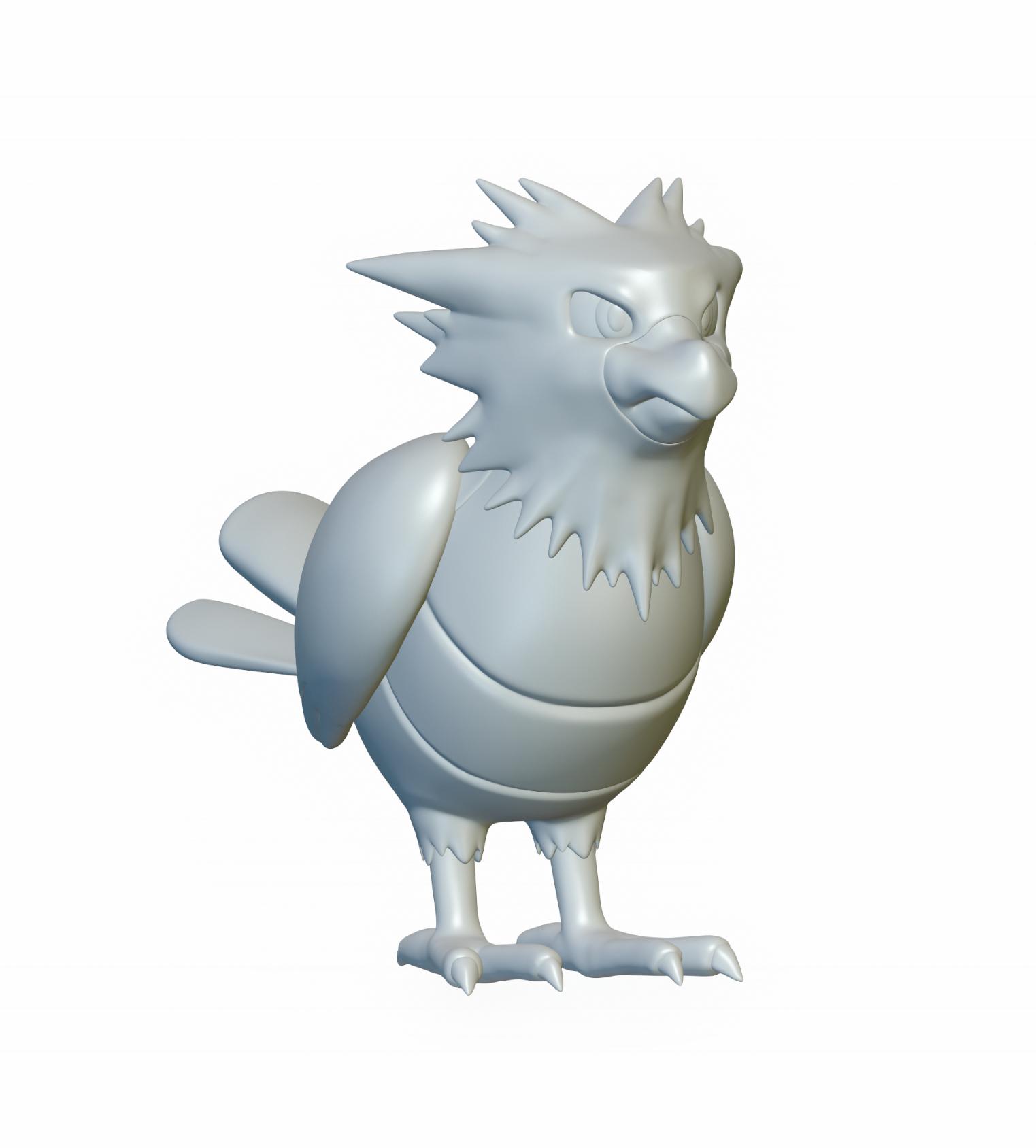 Pokemon Spearow #21 - Optimized for 3D Printing 3d model