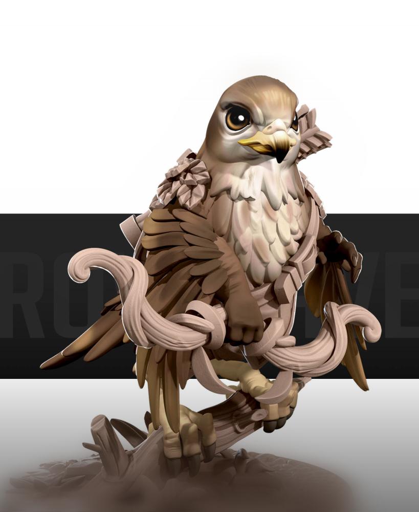 Hawkfolk Ranger 3d model