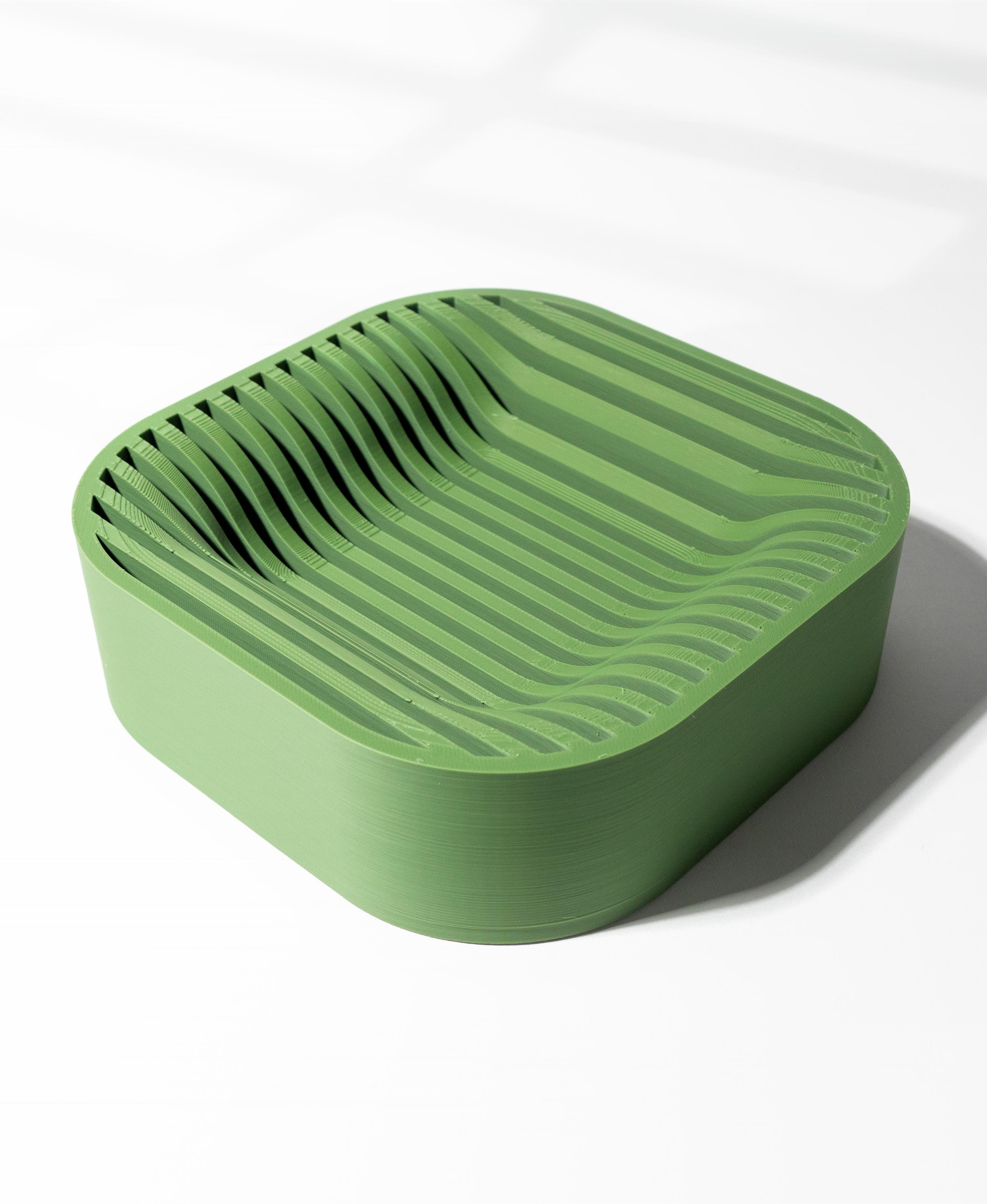 The Valo Catch-all Tray or Desk Organizer Bowl | Modern Office and Home Decor 3d model