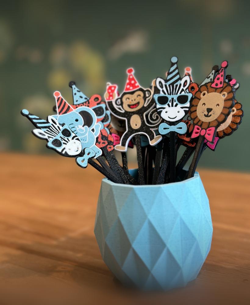 Party Animals ~ Stir Sticks 3d model