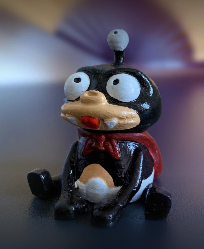 Nibbler from Futurama 3d model