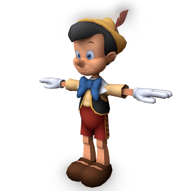 Pinocchio 3d model