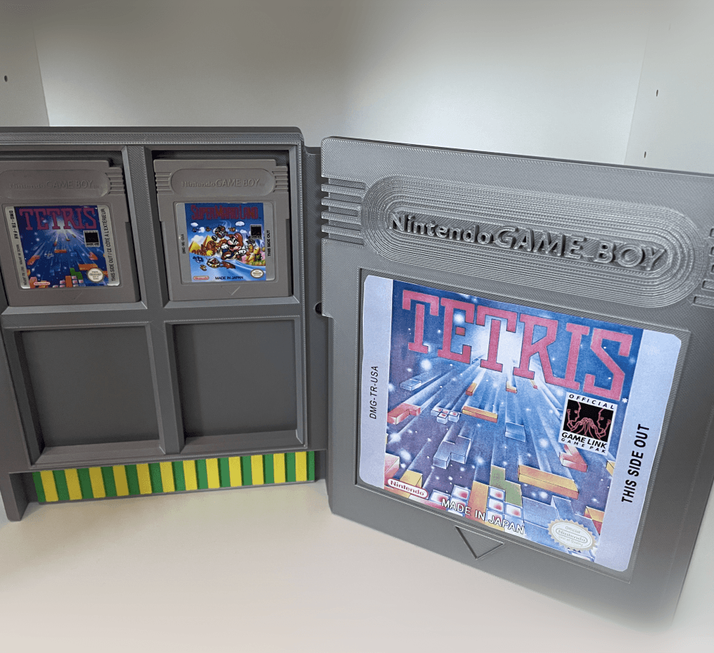 Giant Gameboy cartridge box for Gameboy games 3d model