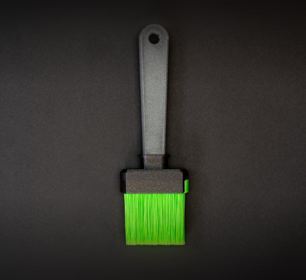 HAIRY Brush - 60 mm 3d model