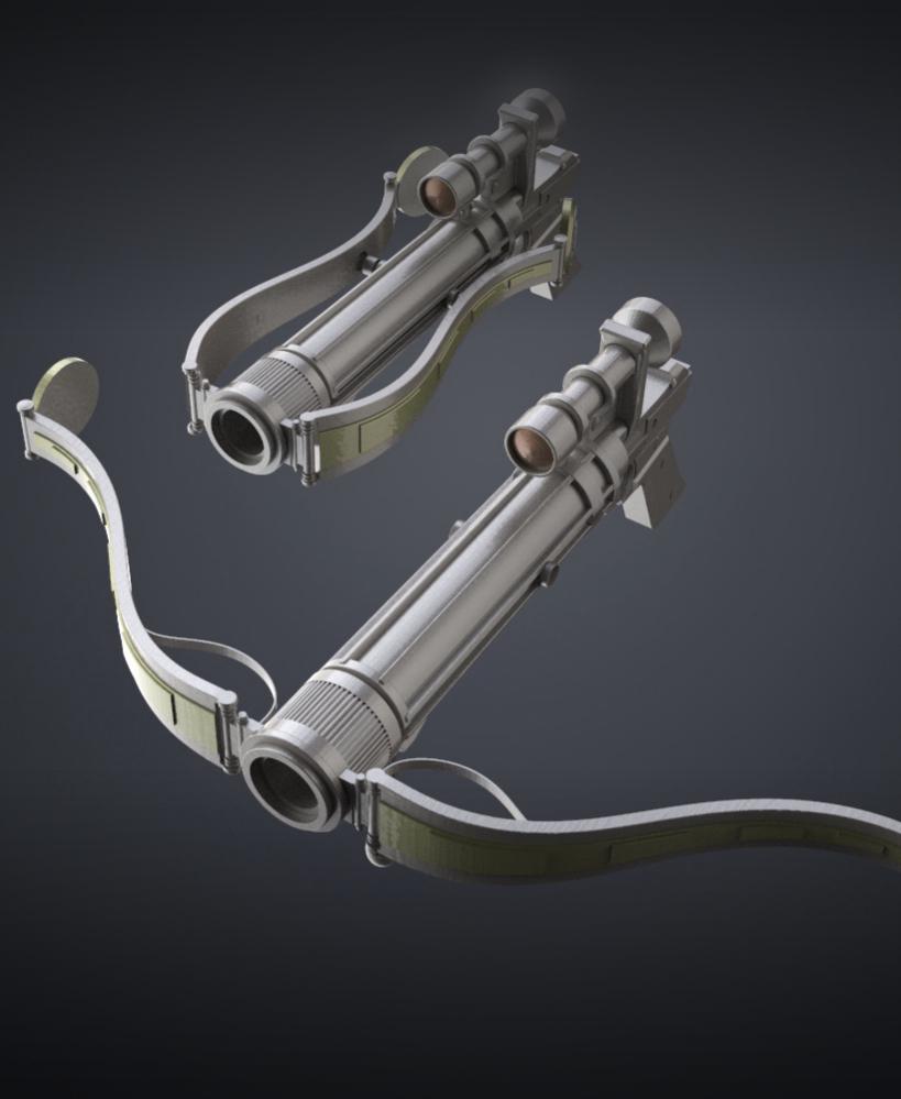 Omega’s energy crossbow – Bad Batch 3d model