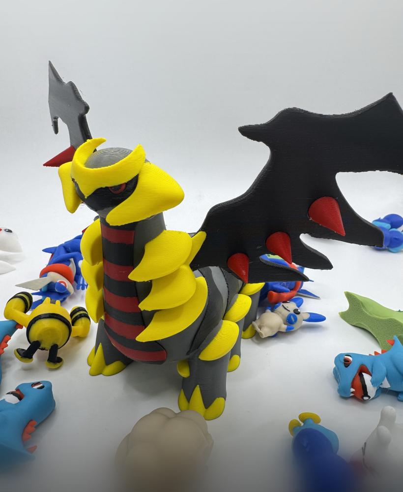 Giratina Pokemon (3MF included) 3d model