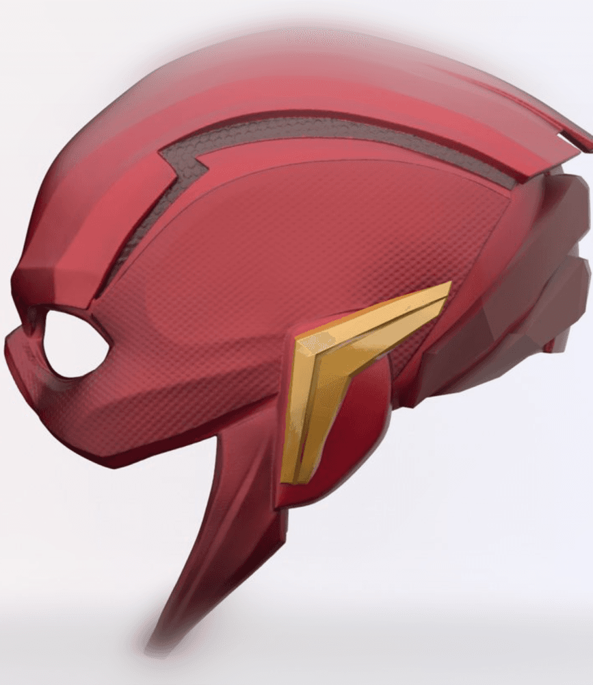 The Flash Helmet  3d model