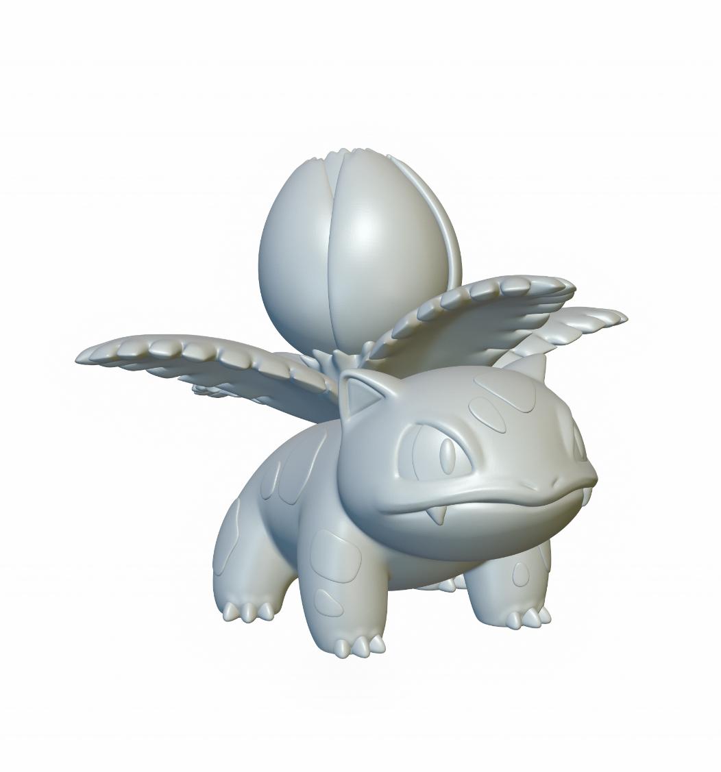 Pokemon Ivysaur #2 - Optimized for 3D Printing 3d model