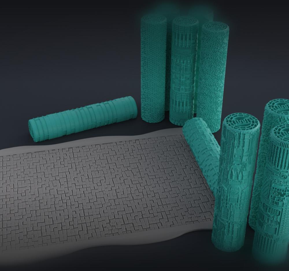 DnD Terrain Rollers – Scifi 3d model