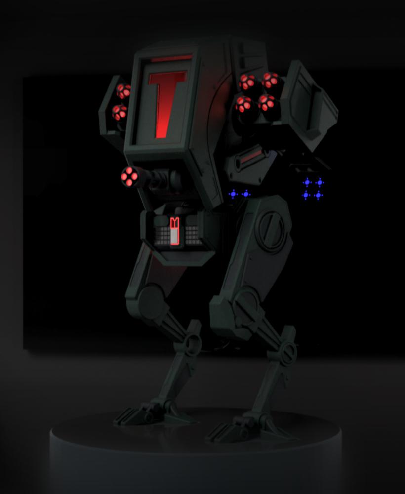 MINI AT-MP 3d model