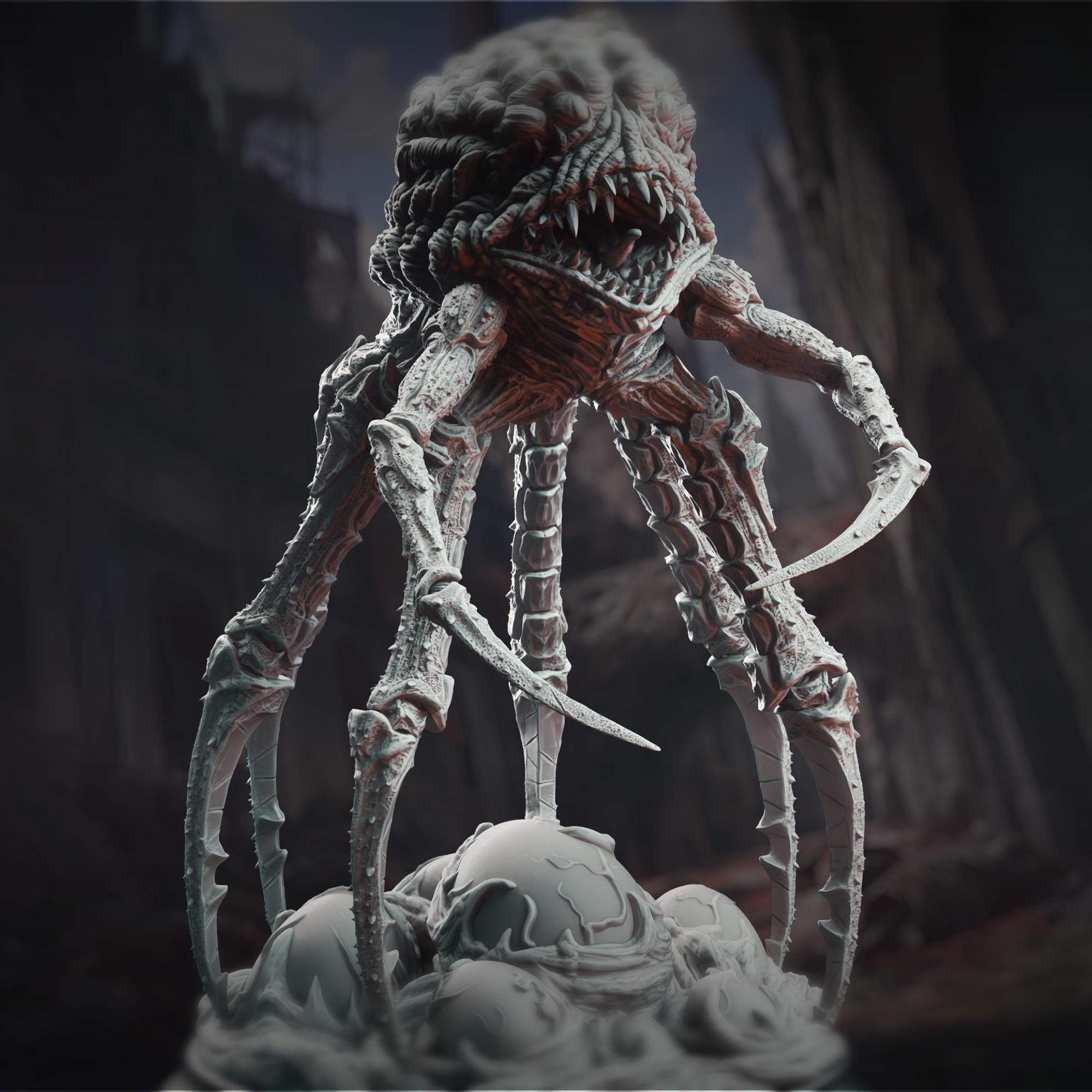 Eldritch Ascendant Brain - The Mind Walker 3d model