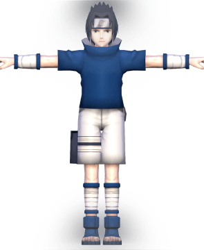 Sasuke 3d model