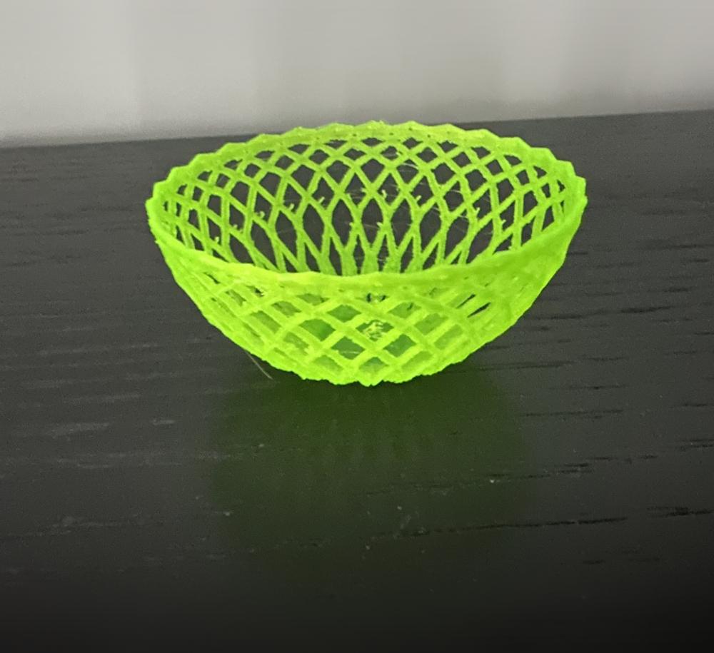 Cathedral lattice bowl  3d model