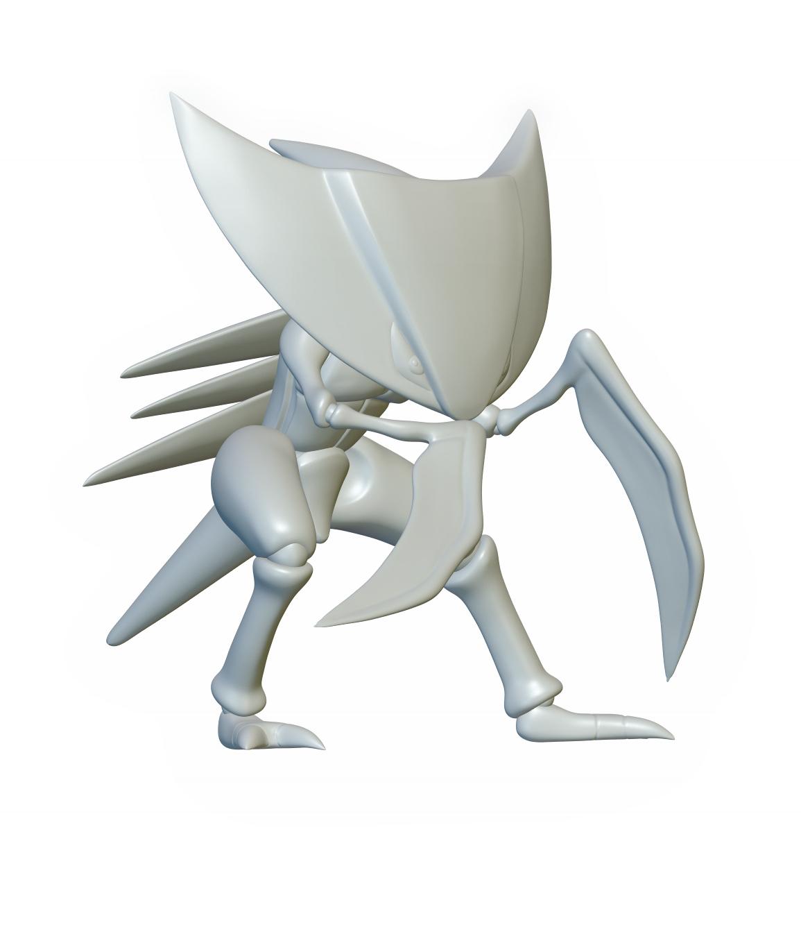 Pokemon Kabutops #141 - Optimized for 3D Printing 3d model