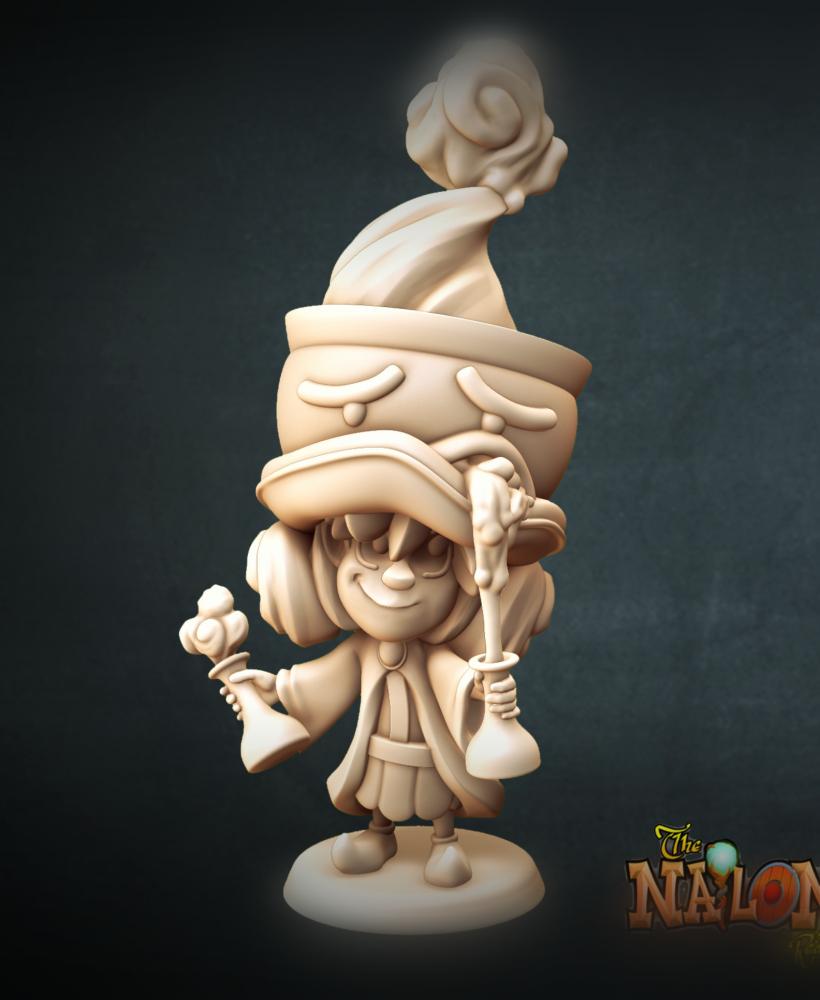 Witch Alchemist 3d model