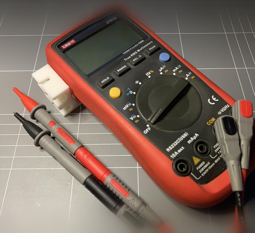 Multimeter Probes Holder 3d model