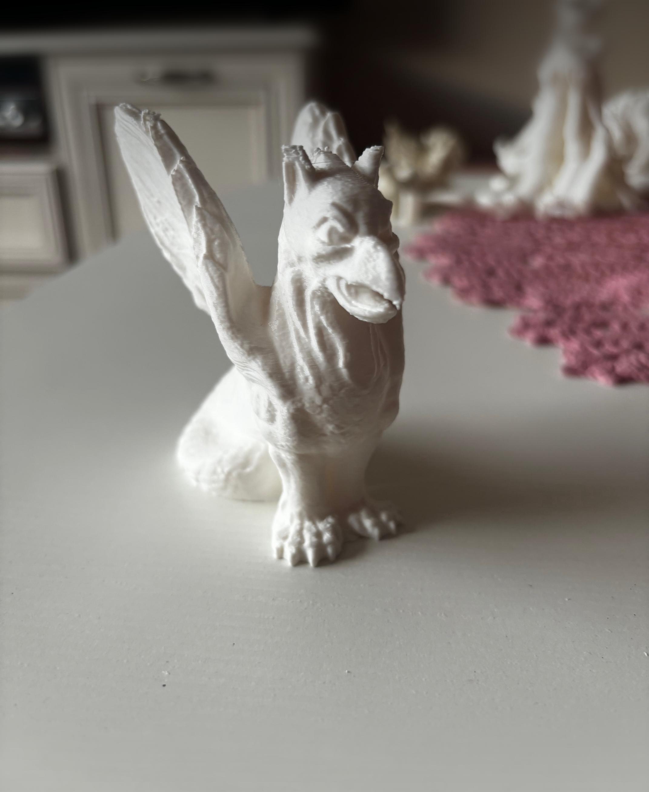 Griffin sculpture 3d model