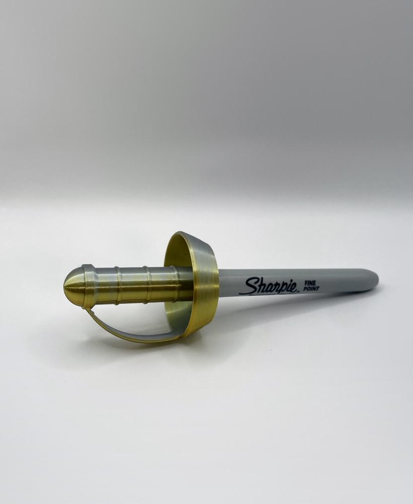 Cutlass Sharpie Cap 3d model