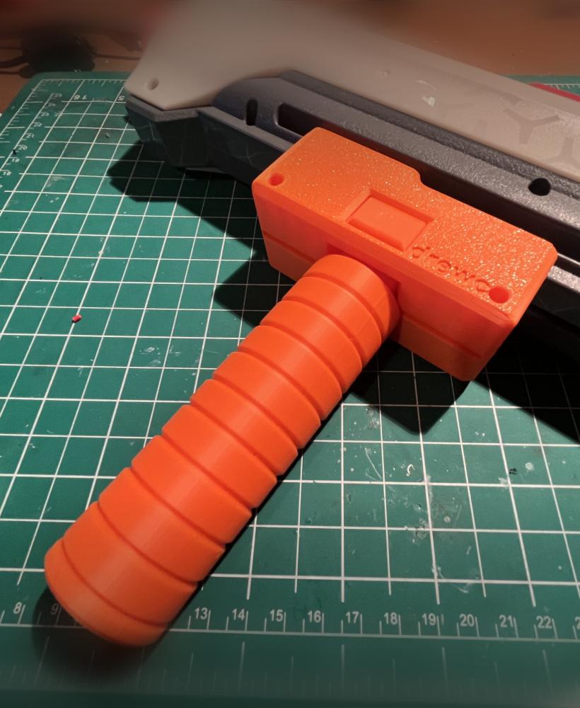 Gelfire Raid Vertical Grip 3d model