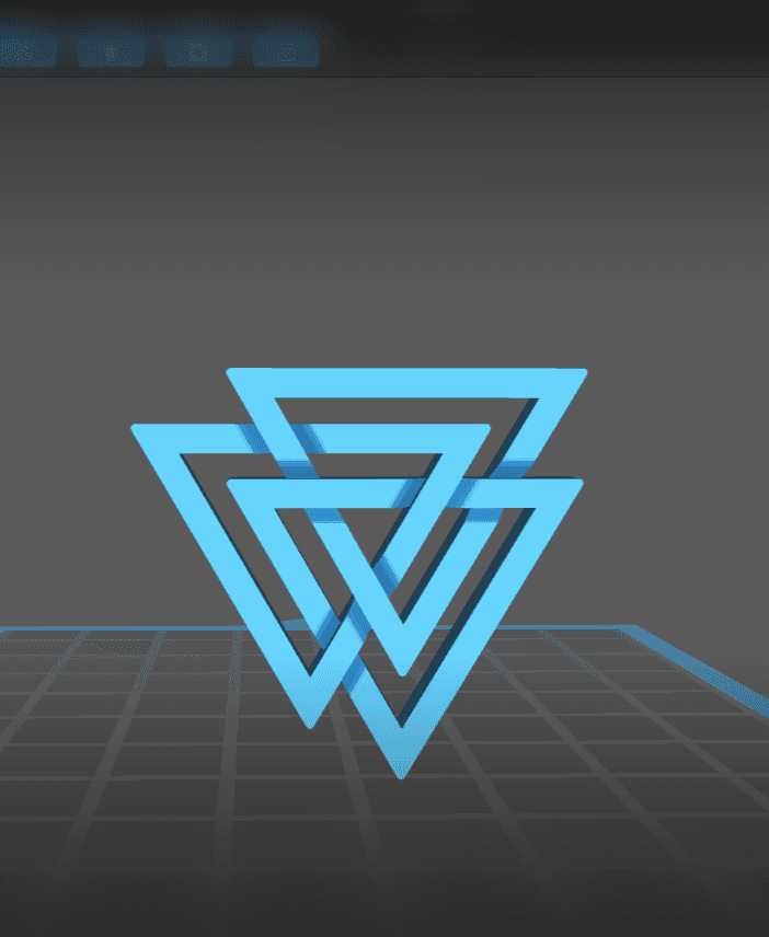 Valknut 3d model