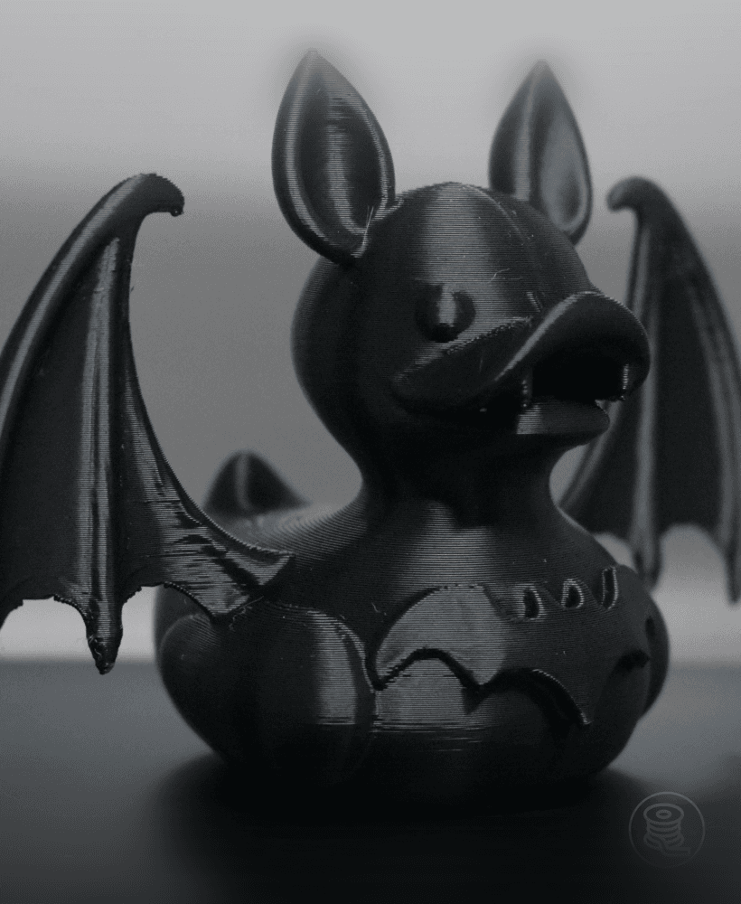 Halloween Bat Duck 3d model