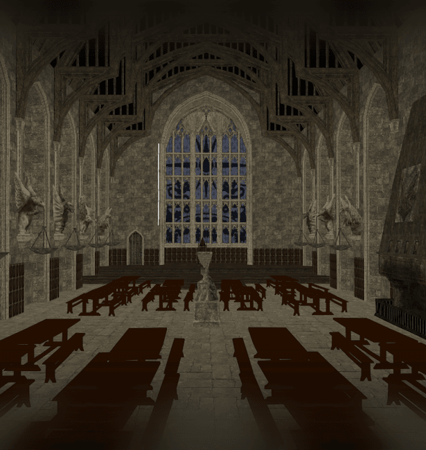 Hogwart's Great Hall  3d model