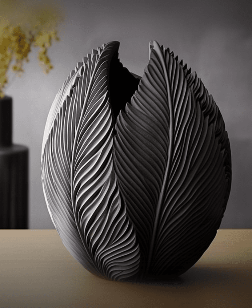 Apulia Vase – Sculptural Nature-Inspired Elegance 3d model