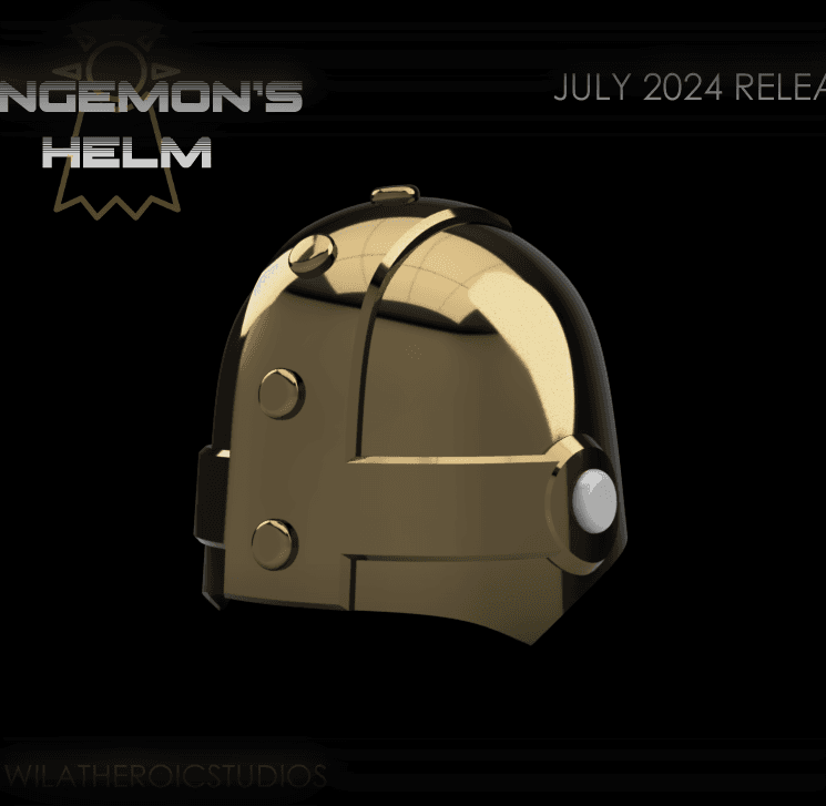 Angemons Helm 3d model