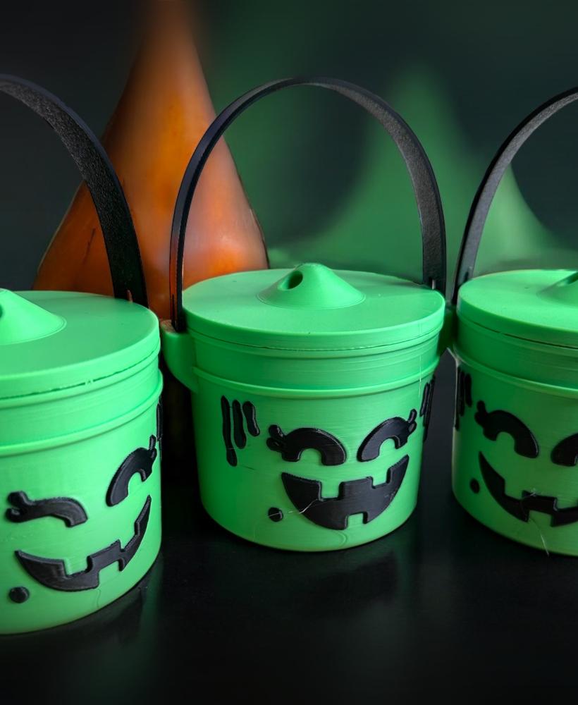 18 Boo Buckets, Happy Meal Halloween, Buckets, McDonalds, Classic  3d model