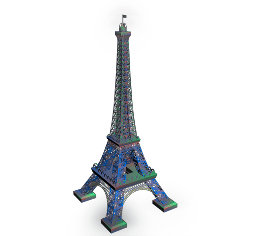 Eiffel Tower.stl 3d model