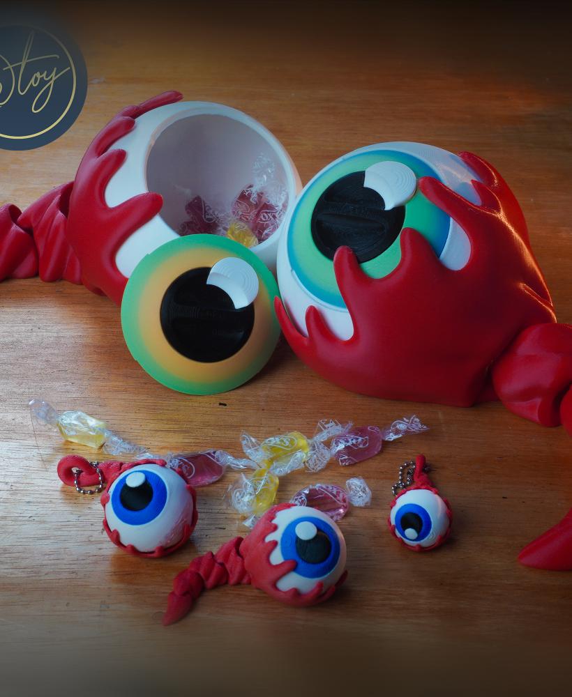 THE EYEBALL CONTAINER 3d model